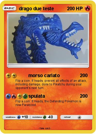 Pokemon drago due teste
