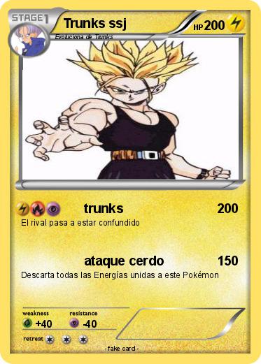 Pokemon Trunks ssj