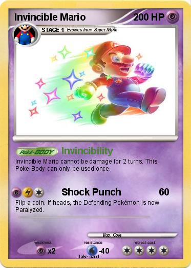 Pokemon Invincible Mario