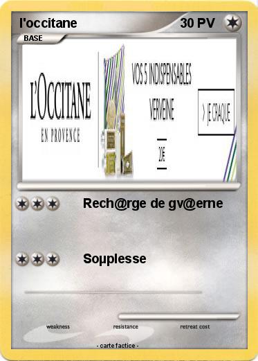 Pokemon l'occitane