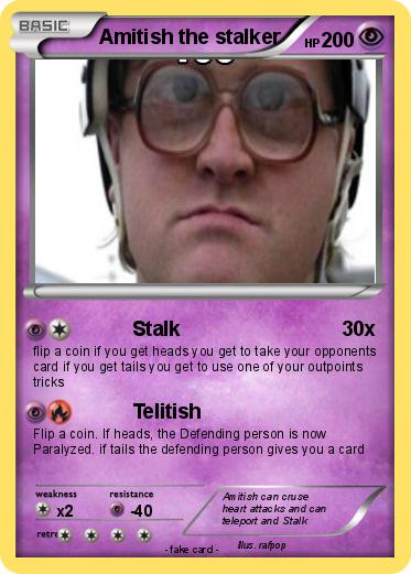 Pokemon Amitish the stalker