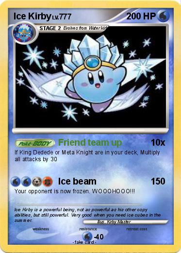 Pokemon Ice Kirby