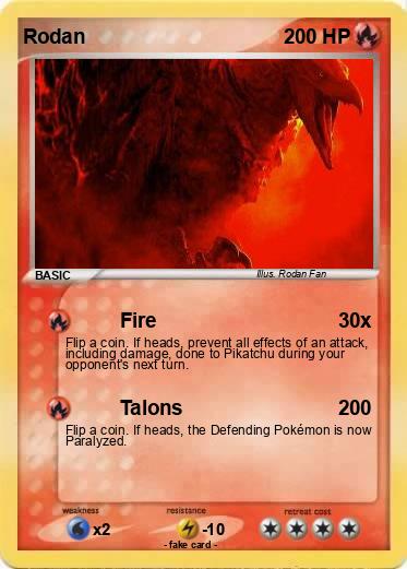 Pokemon Rodan