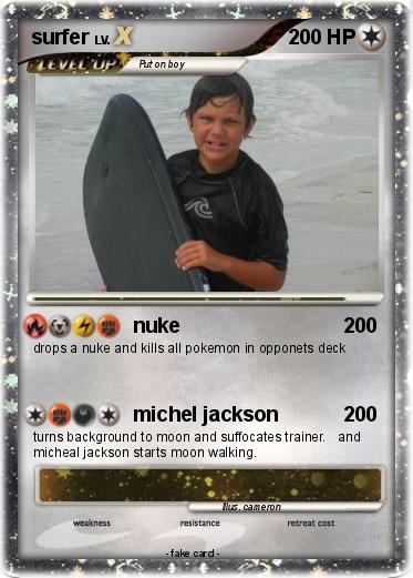 Pokemon surfer