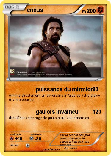 Pokemon crixus