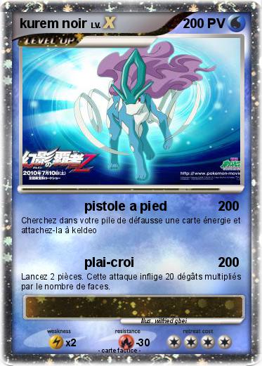 Pokemon kurem noir