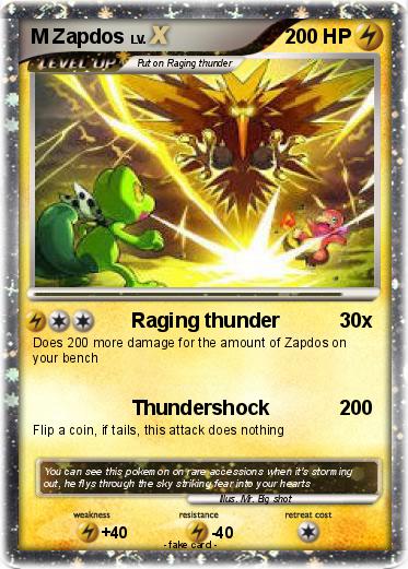 Pokemon M Zapdos