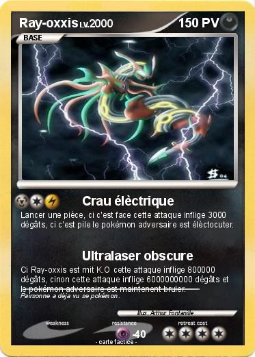 Pokemon Ray-oxxis