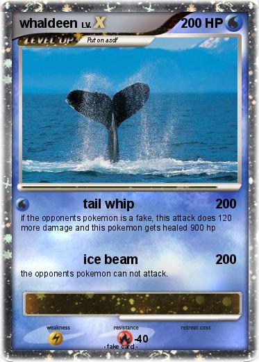 Pokemon whaldeen