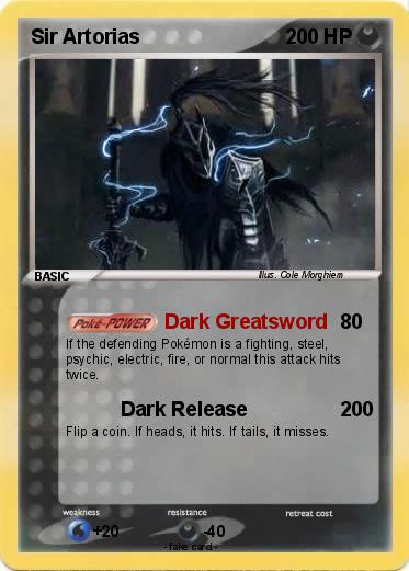 Pokemon Sir Artorias