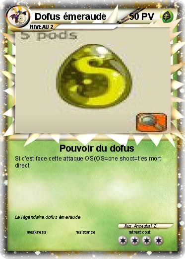 Pokemon Dofus émeraude