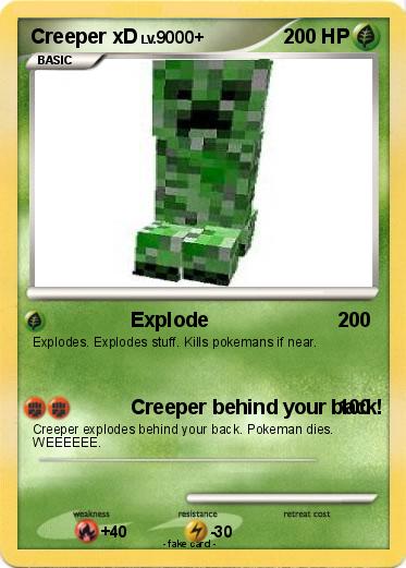 Pokemon Creeper xD