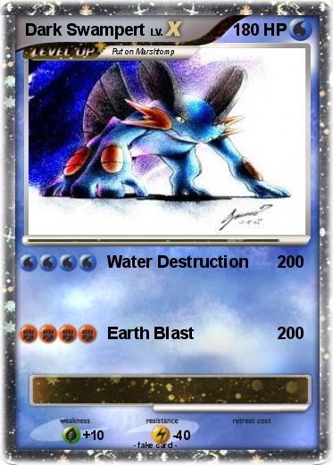 Pokemon Dark Swampert