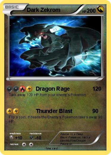 Pokemon Dark Zekrom