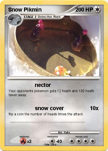 Pokemon Snow Pikmin