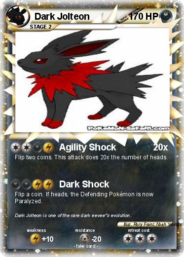 Pokemon Dark Jolteon