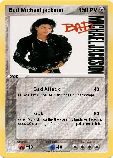 Pokemon Bad Michael jackson