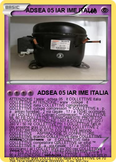Pokemon ADSEA 05 IAR IME ITALIA