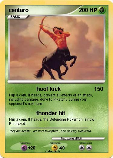 Pokemon centaro
