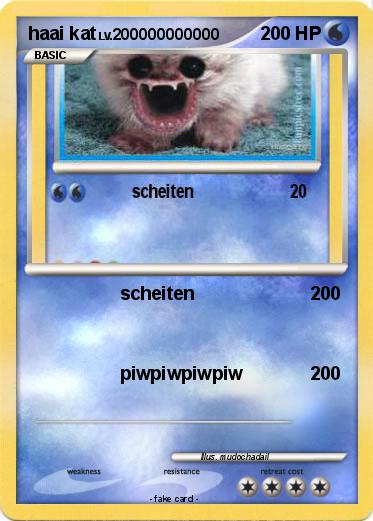 Pokemon haai kat
