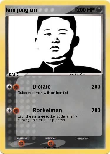 Pokemon kim jong un