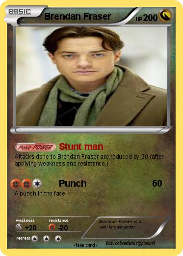 Pokemon Brendan Fraser