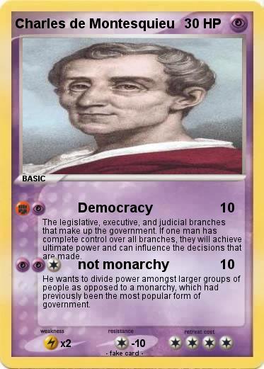 Pokemon Charles de Montesquieu
