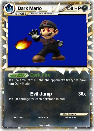 Pokemon Dark Mario