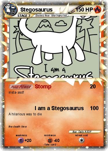 Pokemon Stegosaurus