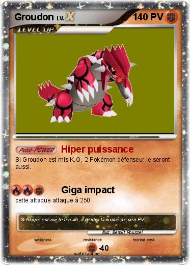 Pokemon Groudon