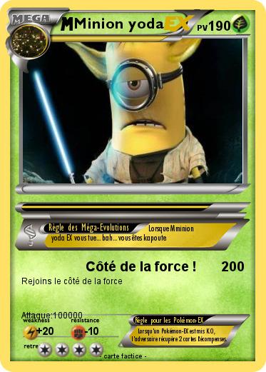 Pokemon Minion yoda
