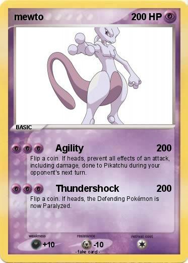 Pokemon mewto