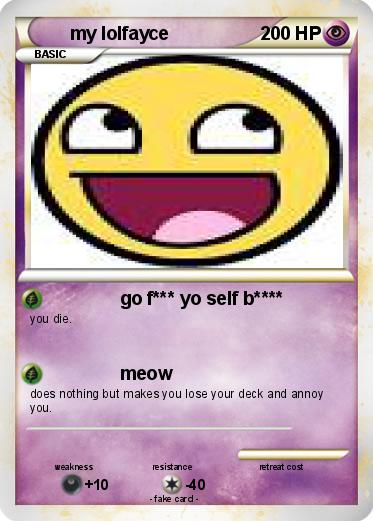 Pokemon my lolfayce