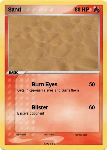 Pokemon Sand
