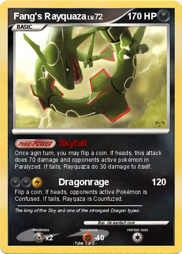 Pokemon Fang's Rayquaza