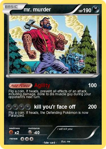 Pokemon mr. murder