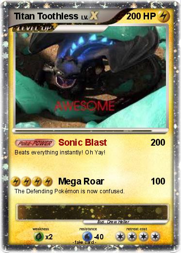Pokemon Titan Toothless