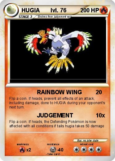 Pokemon HUGIA       lvl. 76