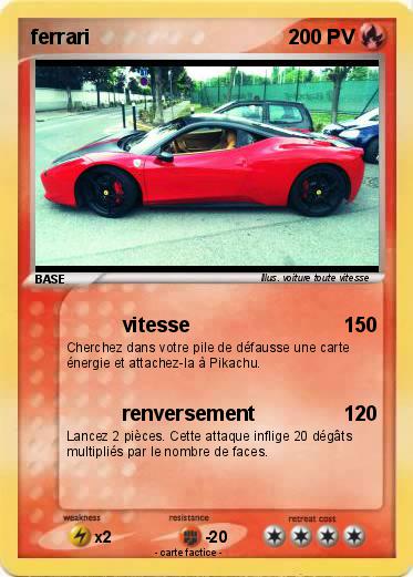 Pokemon ferrari