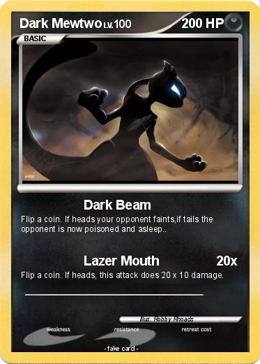 Pokemon Dark Mewtwo