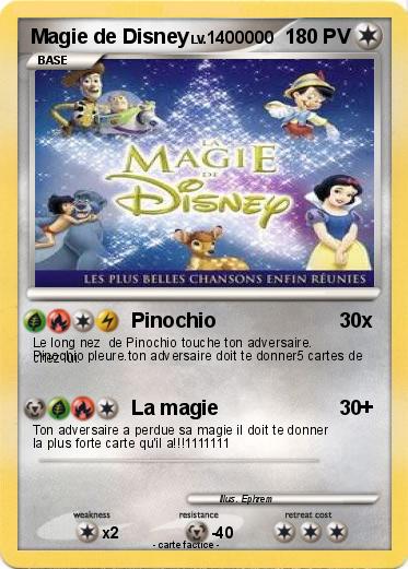 Pokemon Magie de Disney