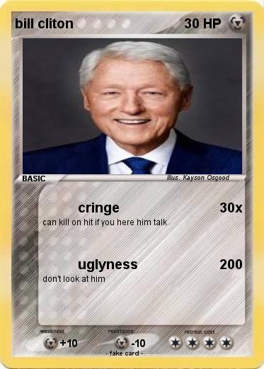 Pokemon bill cliton