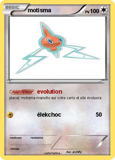 Pokemon motisma