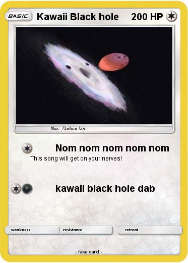 Pokemon Kawaii Black hole