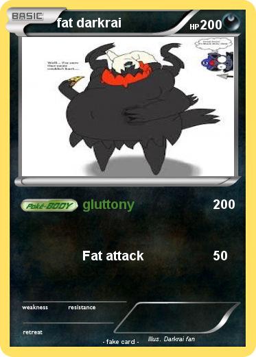 Pokemon fat darkrai