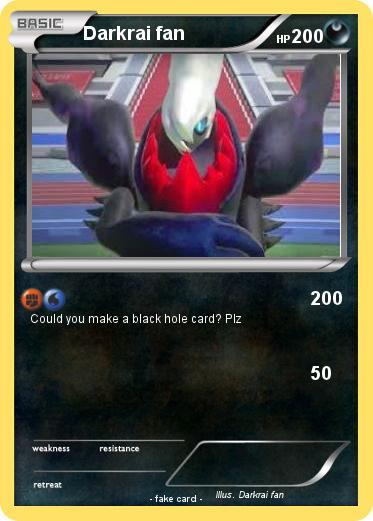 Pokemon Darkrai fan