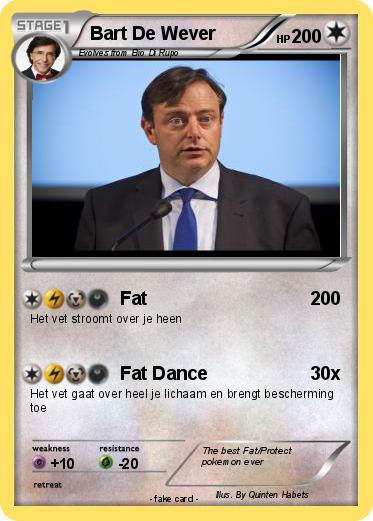 Pokemon Bart De Wever