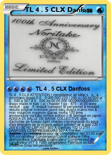 Pokemon TL 4 . 5 CLX Danfoss