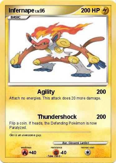 Pokemon Infernape