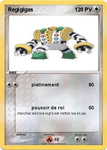 Pokemon Regigigas